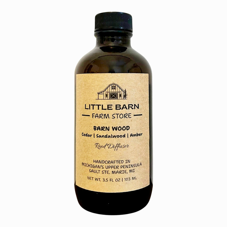 Barn Wood Reed Diffuser - Cedar, Sandalwood & Amber