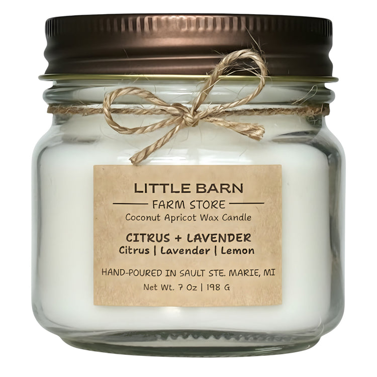 Citrus + Lavender Candle - Citrus, Lavender & Lemon