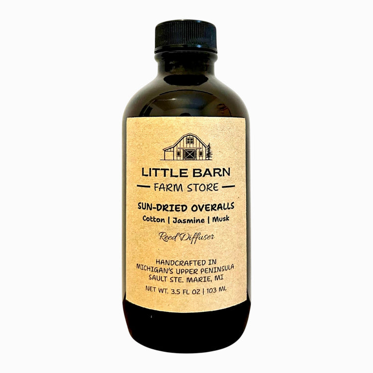 Sun-Dried Overalls Reed Diffuser - Cotton, Jasmine & Musk