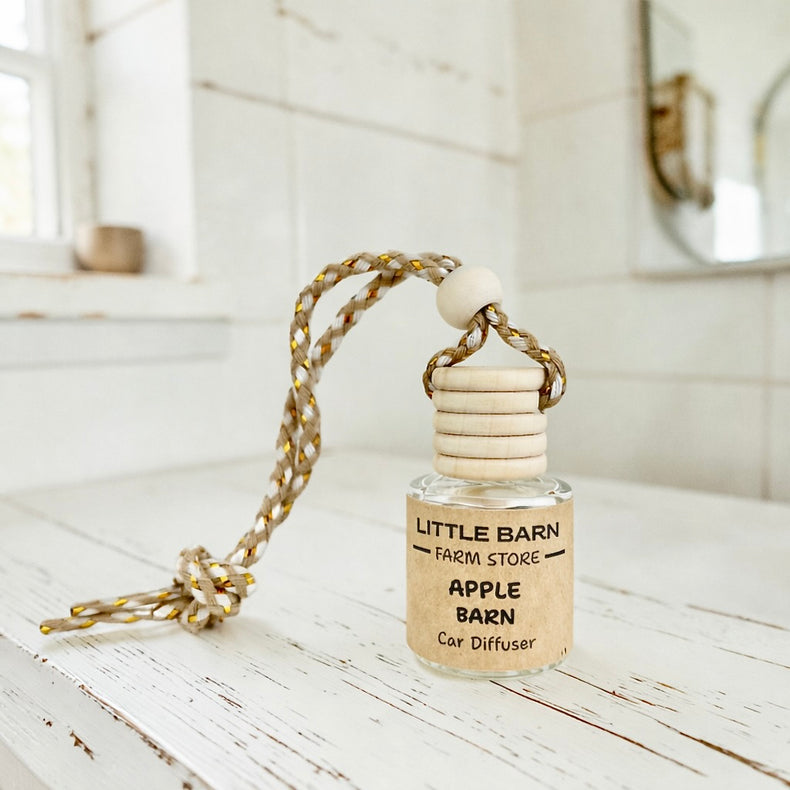 Apple Barn Car Diffuser - Leaves, Apple & Cedar