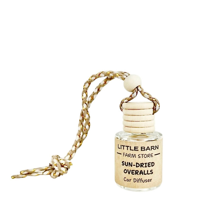 Sun-Dried Overalls Car Diffuser - Cotton, Jasmine & Musk