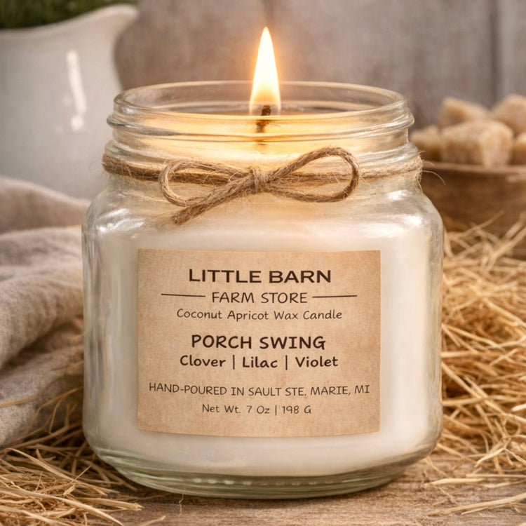 Porch Swing Candle - Clover, Lilac & Violet