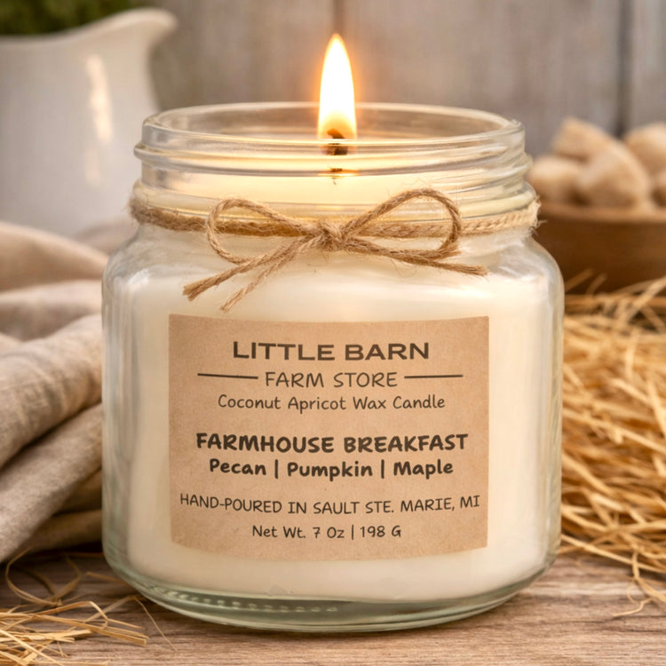 Farmhouse Breakfast Candle - Pecan, Pumpkin & Maple