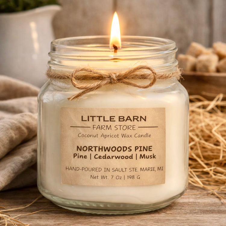 Northwoods Pine Candle - Pine, Cedar & Musk