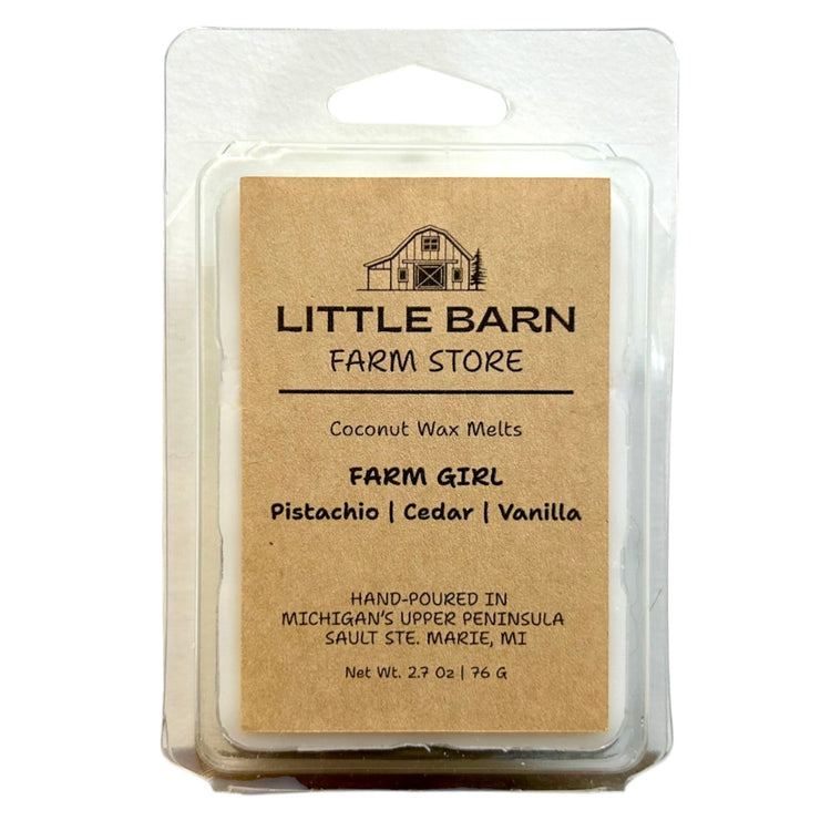 Farm Girl Wax Melt - Pistachio, Cedar & Vanilla