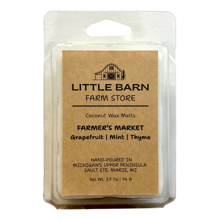 Farmer's Market Wax Melt - Grapefruit, Mint & Thyme