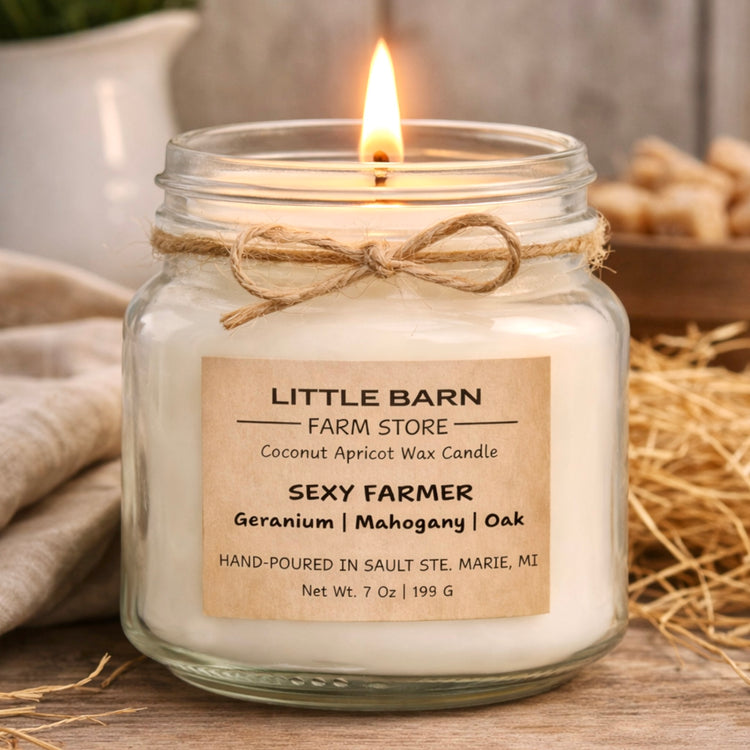 Sexy Farmer Candle - Citrus, Jasmine & Teakwood