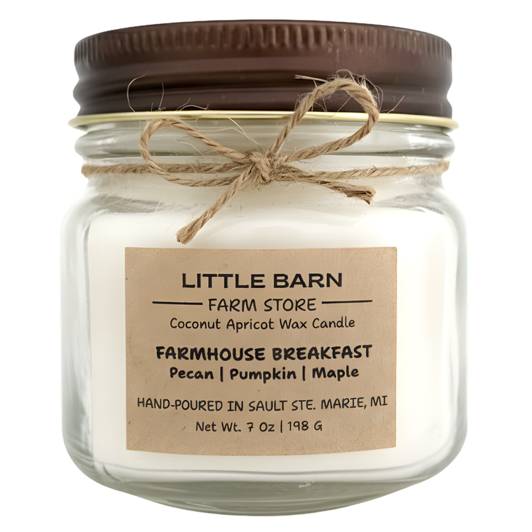 Farmhouse Breakfast Candle - Pecan, Pumpkin & Maple