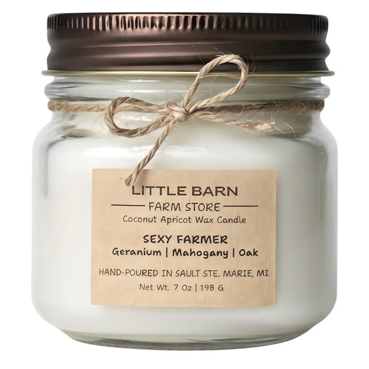Sexy Farmer Candle - Citrus, Jasmine & Teakwood