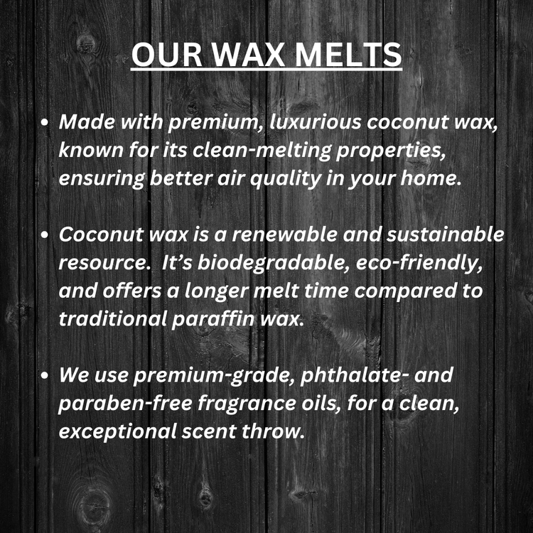 Mahogany Coconut Wax Melt - Mahogany, Coconut & Musk