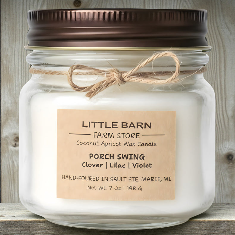 Porch Swing Candle - Clover, Lilac & Violet