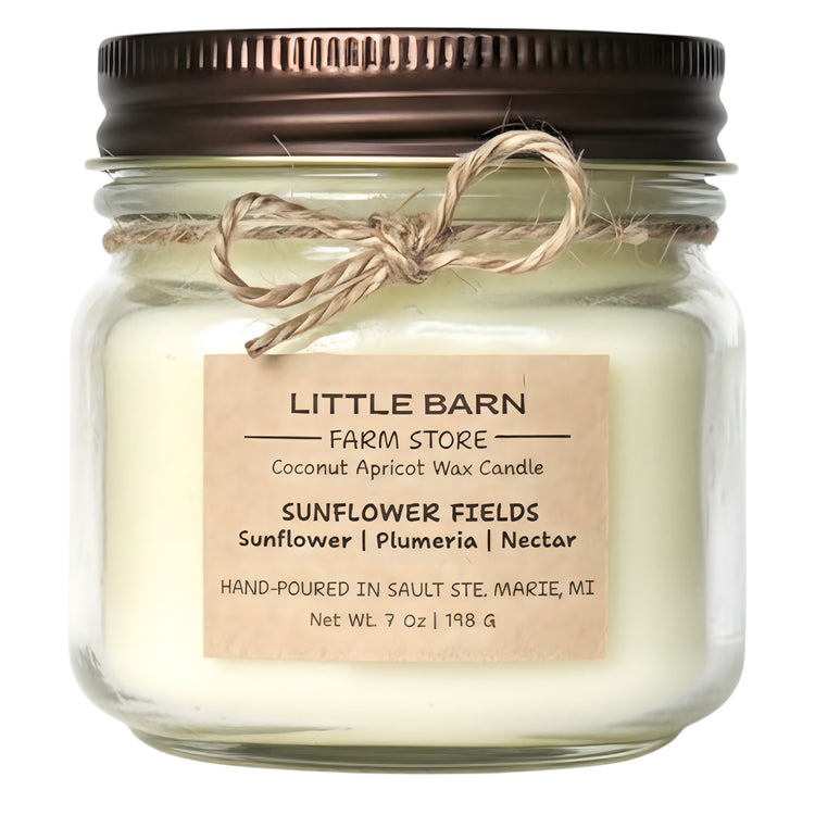 Sunflower Fields Candle - Sunflower, Plumeria & Nectar