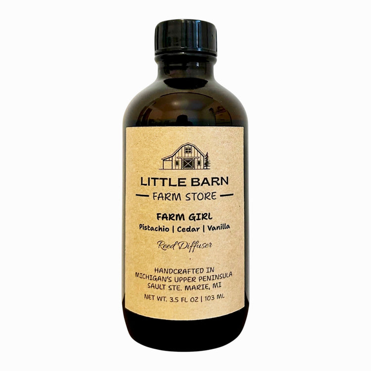 Farm Girl Reed Diffuser - Pistachio, Cedar & Vanilla