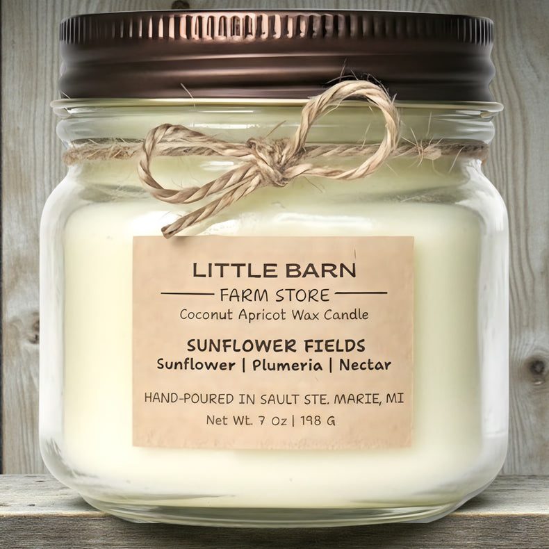 Sunflower Fields Candle - Sunflower, Plumeria & Nectar