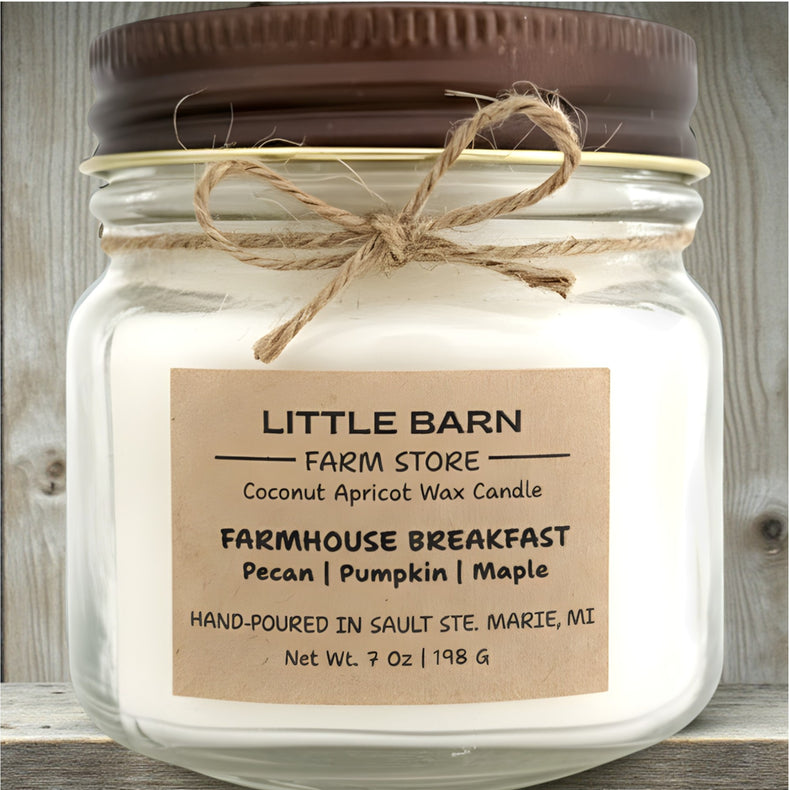 Farmhouse Breakfast Candle - Pecan, Pumpkin & Maple