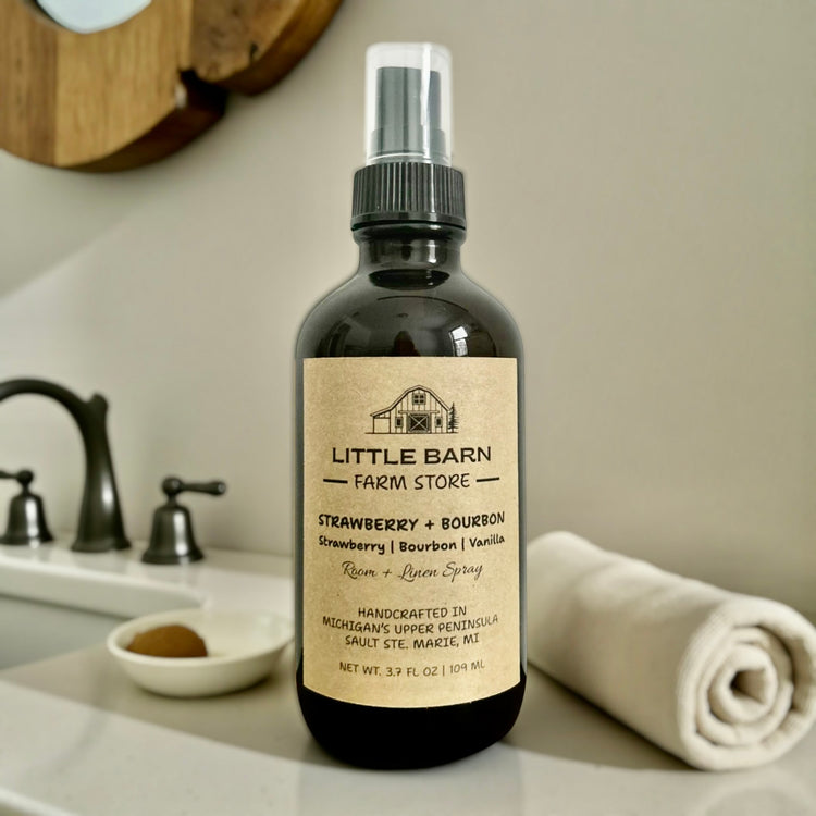 Strawberry + Bourbon Room Spray - Strawberry, Bourbon & Vanilla