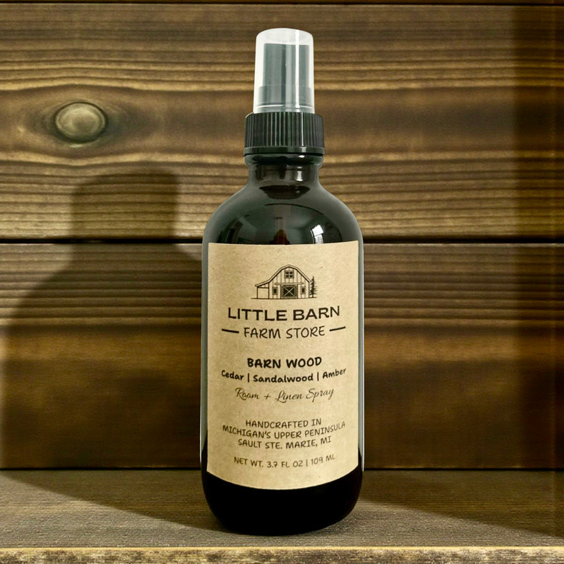 Barn Wood Room Spray - Cedar, Sandalwood & Amber