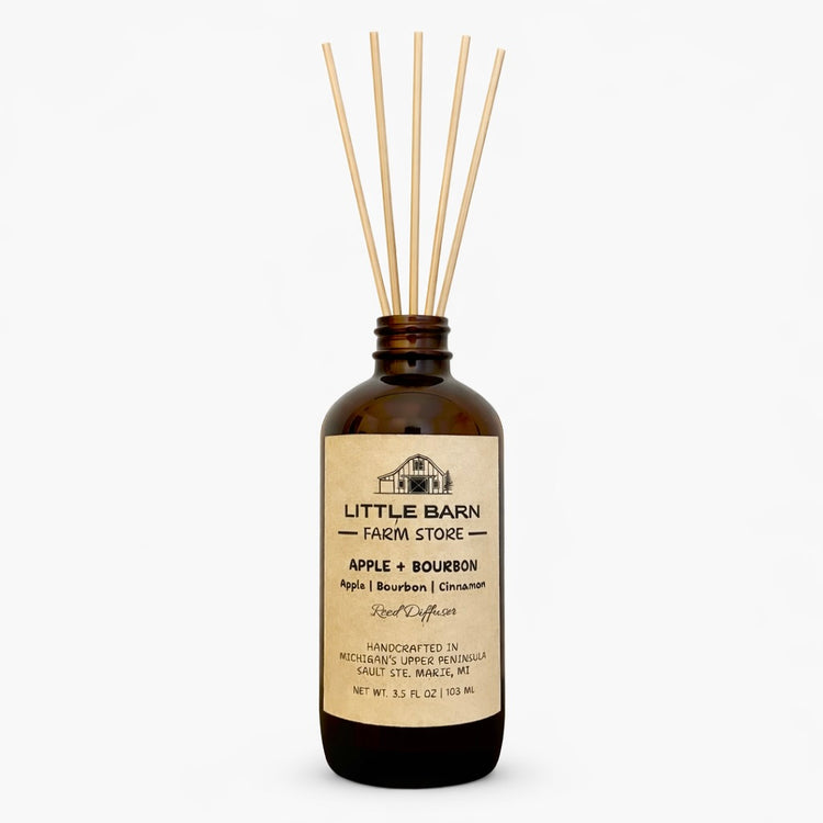 Apple + Bourbon Reed Diffuser - Apple, Bourbon & Cinnamon
