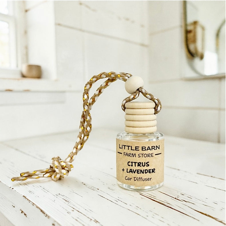 Citrus + Lavender Car Diffuser - Citrus, Lavender & Lemon