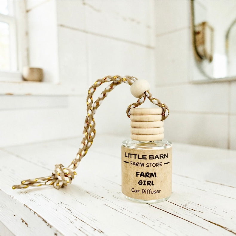 Farm Girl Car Diffuser - Pistachio, Cedar & Vanilla