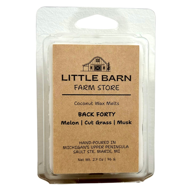 Back Forty Wax Melt - Melon, Cut Grass & Musk