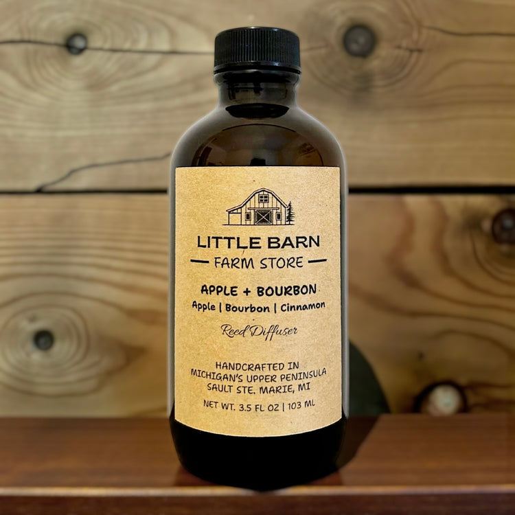 Apple + Bourbon Reed Diffuser - Apple, Bourbon & Cinnamon