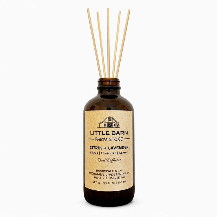 Citrus + Lavender Reed Diffuser - Citrus, Lavender & Lemon
