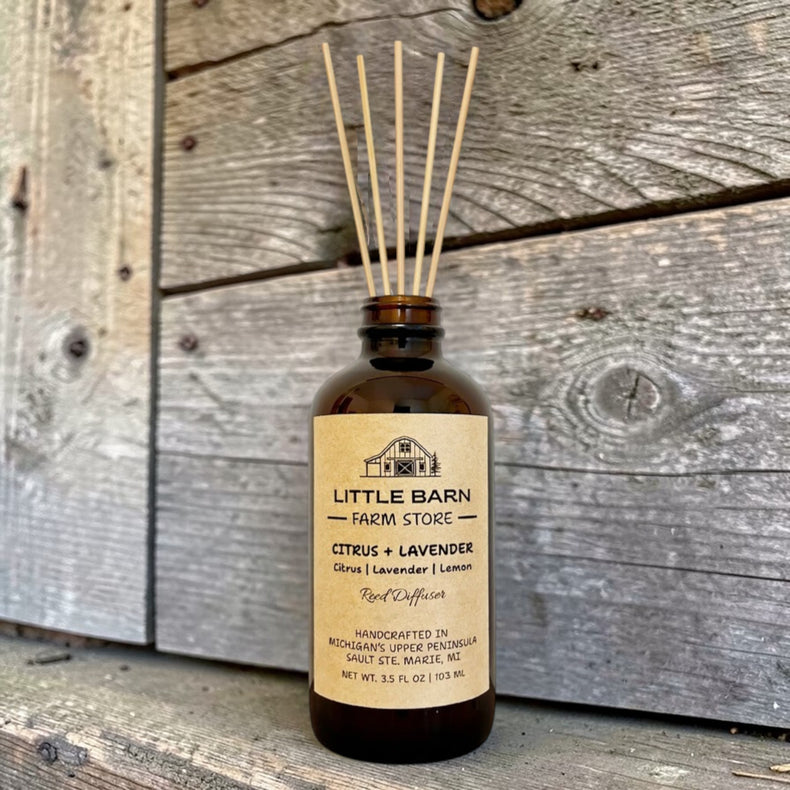 Citrus + Lavender Reed Diffuser - Citrus, Lavender & Lemon