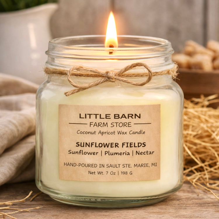 Sunflower Fields Candle - Sunflower, Plumeria & Nectar
