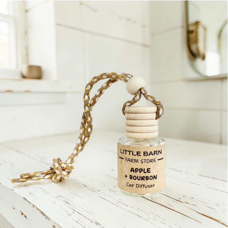 Apple + Bourbon Car Diffuser - Apple, Bourbon & Cinnamon