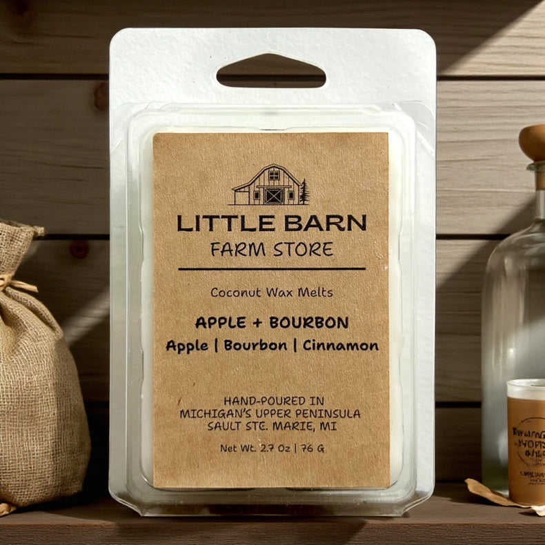 Apple + Bourbon Wax Melt - Apple, Bourbon & Cinnamon