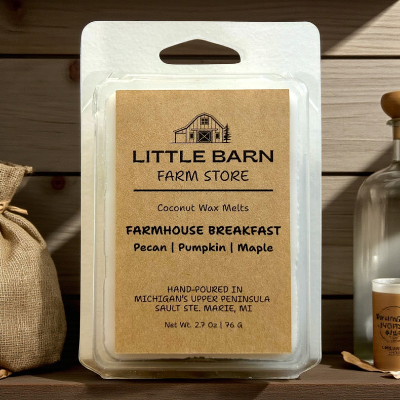 Farmhouse Breakfast Wax Melt - Pecan, Pumpkin & Maple